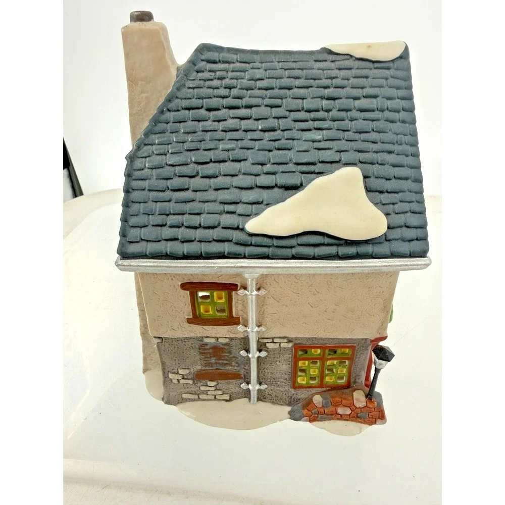 Dept 56 Dickens Village Morston Steak & Kidney Pie Porcelain Building 1995
